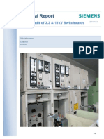 Technical Report: SAFE™ Audit of 3.3 & 11kV Switchoards