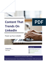 Content That Trends On Linkedin: Power-Up Your Linkedin