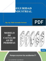 Seguridad Industrial: Mg. Ing. Pablo Granados Porturas