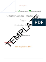 Construction-Phase-Plan-Template