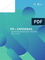 Guía Presentación Pitch Final y Prototipo Tpi+expoideas PDF