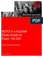 BCFD in A Nutshell Study Guide For Exam 143-260 8gbit