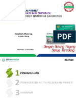 Sos Perpres 64 TH 2020 Pelayanan Primer PDF