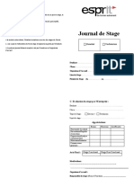 Journal de Stage - ESPRIT V1.0