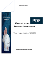 Manual operativo de la estrategia Renova + para la evangelización