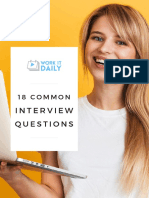 18 Common Interview Questions PDF