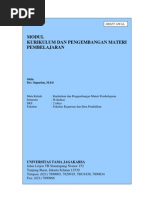 Download Microsoft Word - Modul Kurikulum Dan an Materi Pembelajaran by   Keren SN46623764 doc pdf