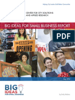 Big Ideas For Small Business Report: Center For City Solutions and Applied Research