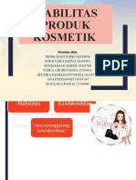 Kelompok 3stabilitas Produk Kosmetik