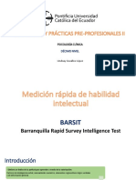 Presentación Test BARSIT PDF