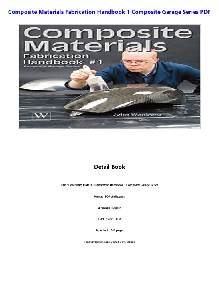 Composite Materials Fabrication Handbook 1 Composite Garage Series PDF