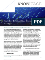 Insead Knowledge Eight Key Points of Blue Ocean Strategy PDF