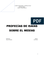 Profecias de Isaias Sobre El Mesías