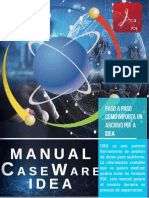 Manual para Importar Base de Datos PDF A Caseware Idea