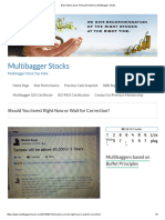 Timing The Market - Multibagger Stocks