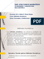 Métodos Numéricos Teoría PDF