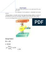 Heat Engine: η= heat work Q/W