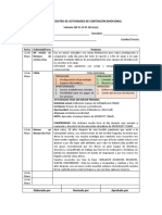 Ejemplo Ficha de Registro de Actividades de Contención Emocional