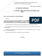 Lettre Daffectation PDF
