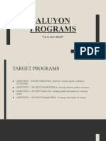 PS 109 - ALUYON Programs