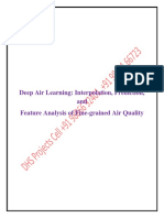 Deep Air Learning Model for Interpolation, Prediction & Feature Analysis