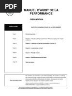 Performance Audit Manual Fr