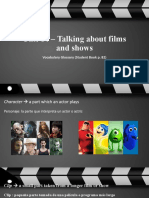 Talking About Films and Shows
