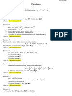 Exercices Corriges Polynomes PDF