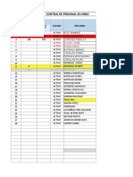 Control de Personal en Obra