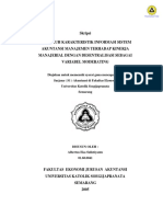 Skripsi PENGARUH KARAKTERISTIK INFORMASI PDF