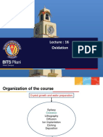 Oxidation Process Optimization