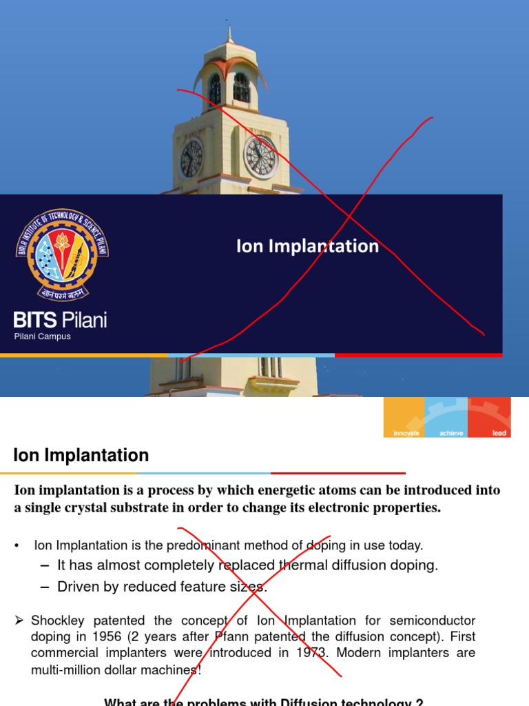7-Ion Implantation 2 Upload PDF | PDF | Ion Implantation | Doping ...
