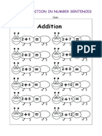 Quick Addition in Number Sentences