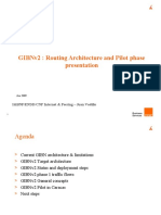GIBNv2 Routing Architecture and Pilot Phase Presentation V1 0