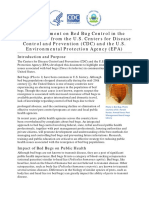 Joint Statement On Bed Bug Control in The US PDF