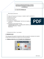 Gestión de Formación Profesional Integral Procedimiento Desarrollo Curricular Guía de Aprendizaje 1. Identificación de La Guia de Aprenizaje