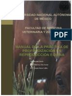 Manual de Practicas de Profundizacion en Reproduccion Animal Equinos PDF