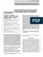 The DeStress For Success Program Effects PDF