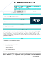 Technical Service Bulletin: Manufacturer Machine Type Series Engine Model Job Order No