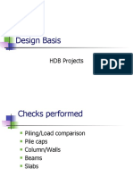 Design Basis: HDB Projects