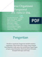 Struktur Organisasi Fungsional