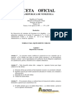 Normas para Equipamiento Urbano, Resolucion 151, Agosto-1985 PDF