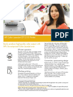 HP Color Laserjet Cp1215 Printer: Easily Produce High-Quality Color Output With HP'S Lowest-Priced Color Laserjet Ever