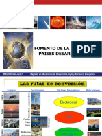 Fomento  de las ERNC en los países desarrollados 2016 W. Jara