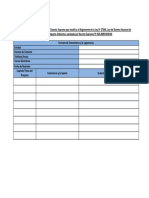 Formato Comentarios y Aportes Modificación Del Reglamento de La Ley Del SEIA