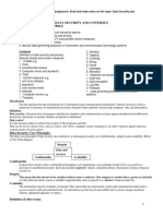 Data Security and Controls Notes and Assignment PDF