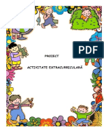 Proiectare Activitate Extracurriculară - Tabara