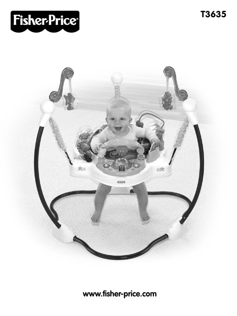 Manual Ocean Wonders Jumperoo FisherPriceBabygear T3635pr 0721 Onde