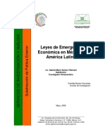 Leyes de Emergencia Económica en México y América Latina 