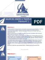Valor Del Dinero A Través Del Tiempo PRÁCTICA 01 B PDF